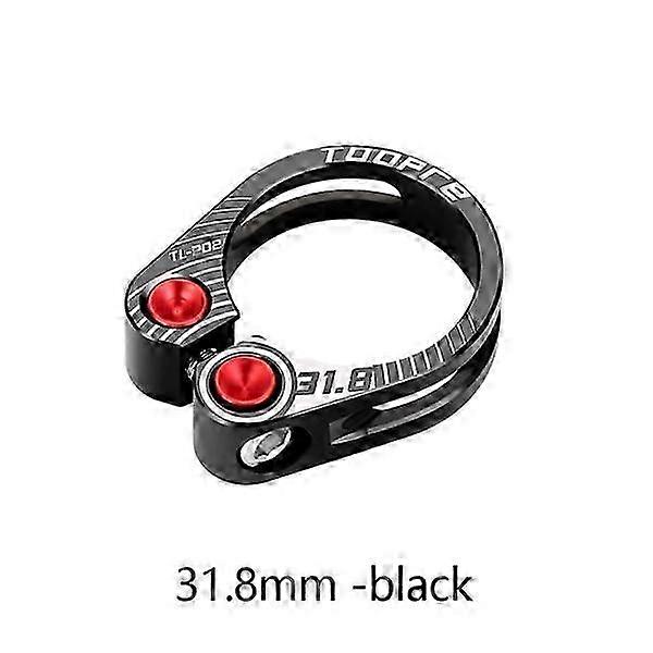 1 PC sykkelseteklemme i legering for 31,8 mm terrengsykler i aluminium