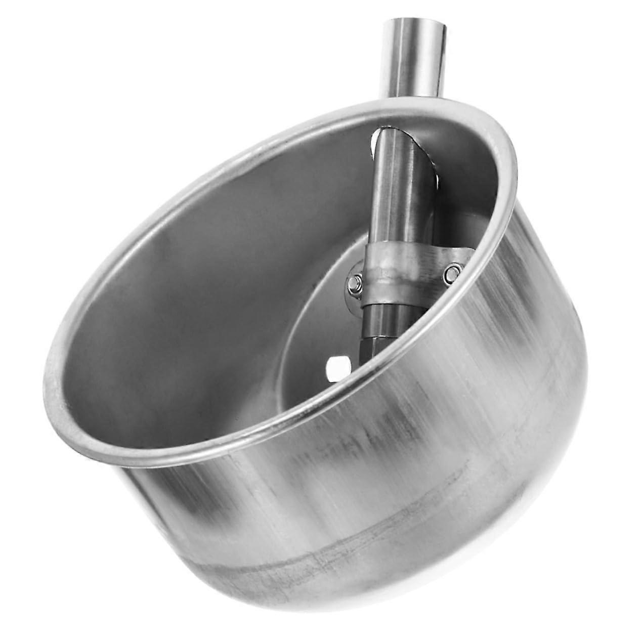 Pig Waterer Large Capacity Stainless Steel Automatic Livestock Water Feeder Easy To Use