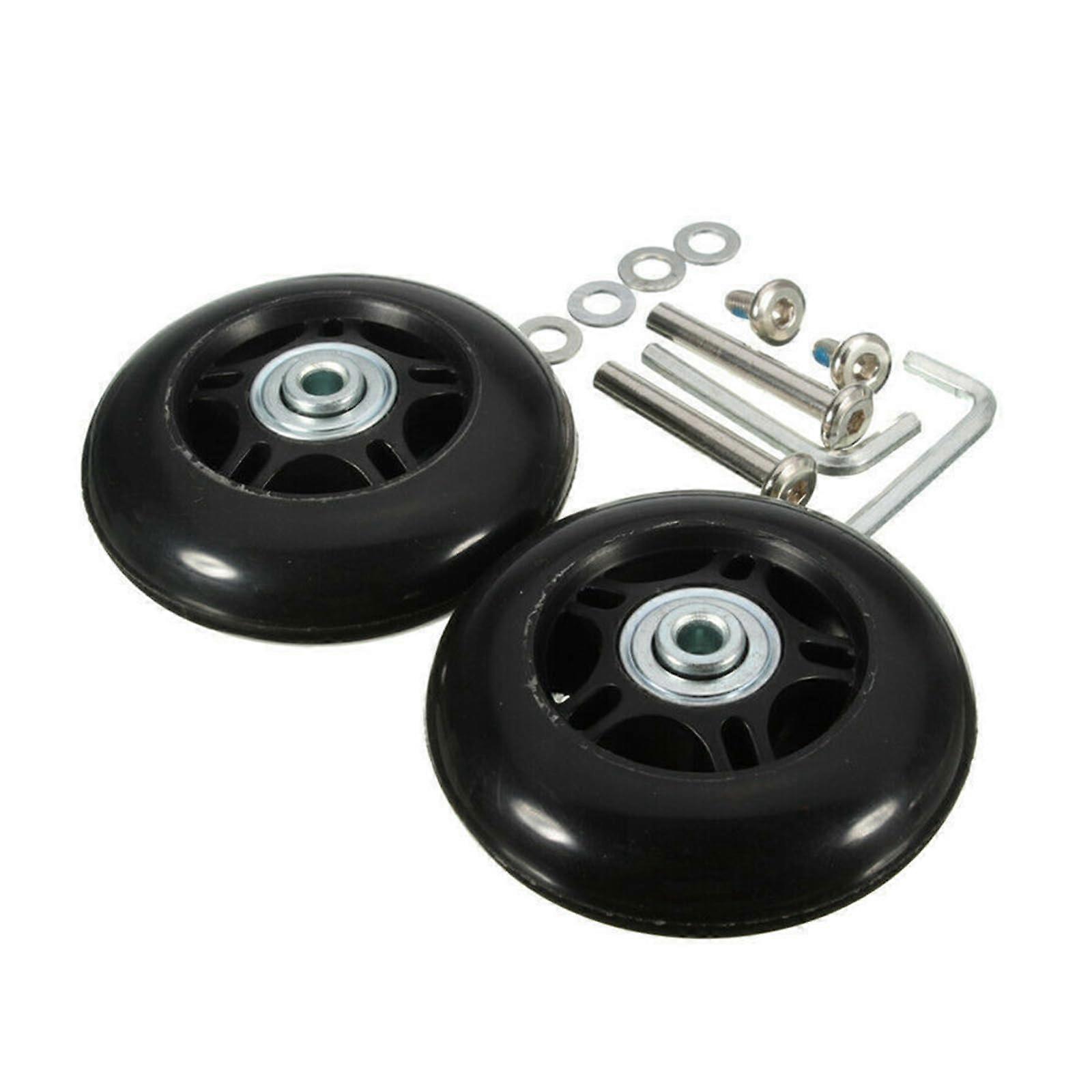 Luggage Box Suitcase Replacement Wheels Suitcase Wheels Hardware  Wheels Trolley Wheels 1 Set