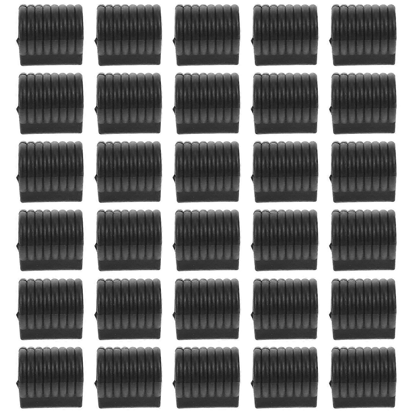 U Shaped Chair Leg Caps 50pcs Durable Floor Protectors Non Slip Furniture Pads for Chairs Stools and Desks Easy to Install Scratch Resistant