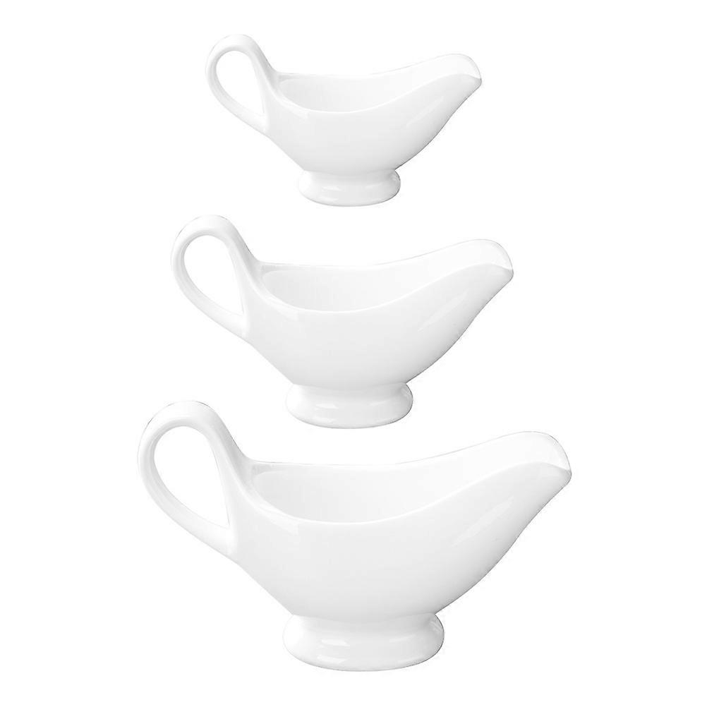 Sauce Bowls Small Sauce Cups Shops 20.00X12.00X6.50CM Storage 3Pcs