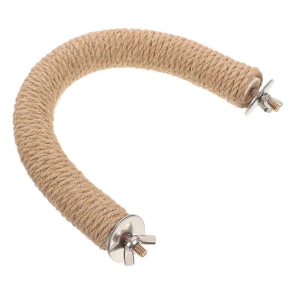 Parrot Rope Bird Jute Perch Swing for Cage Durable Toy