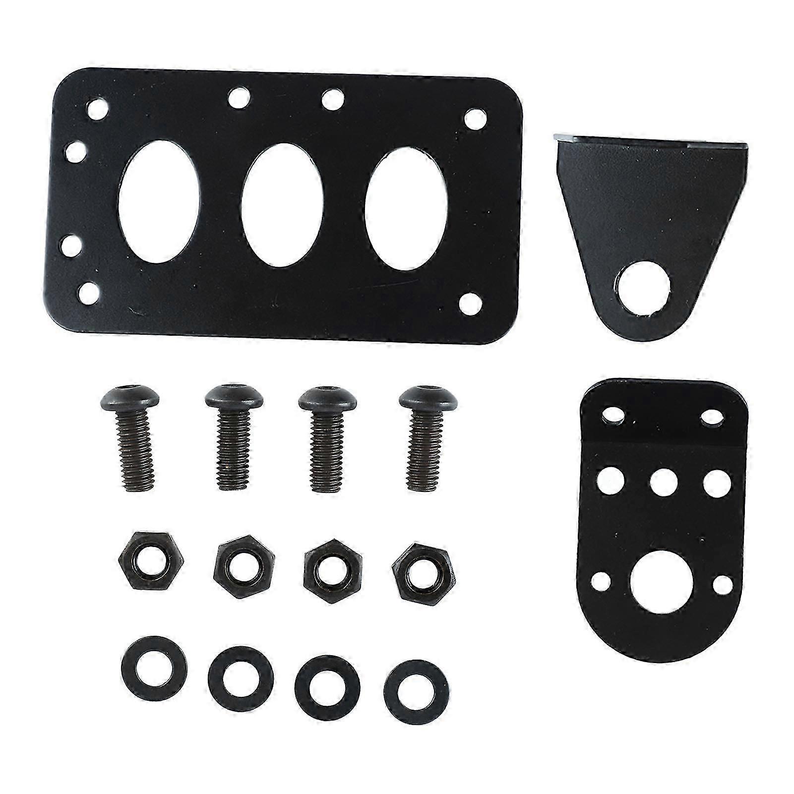 Side Mount License Plate Bracket Iron Construction Retro Number Plate Frame for Motorcycle