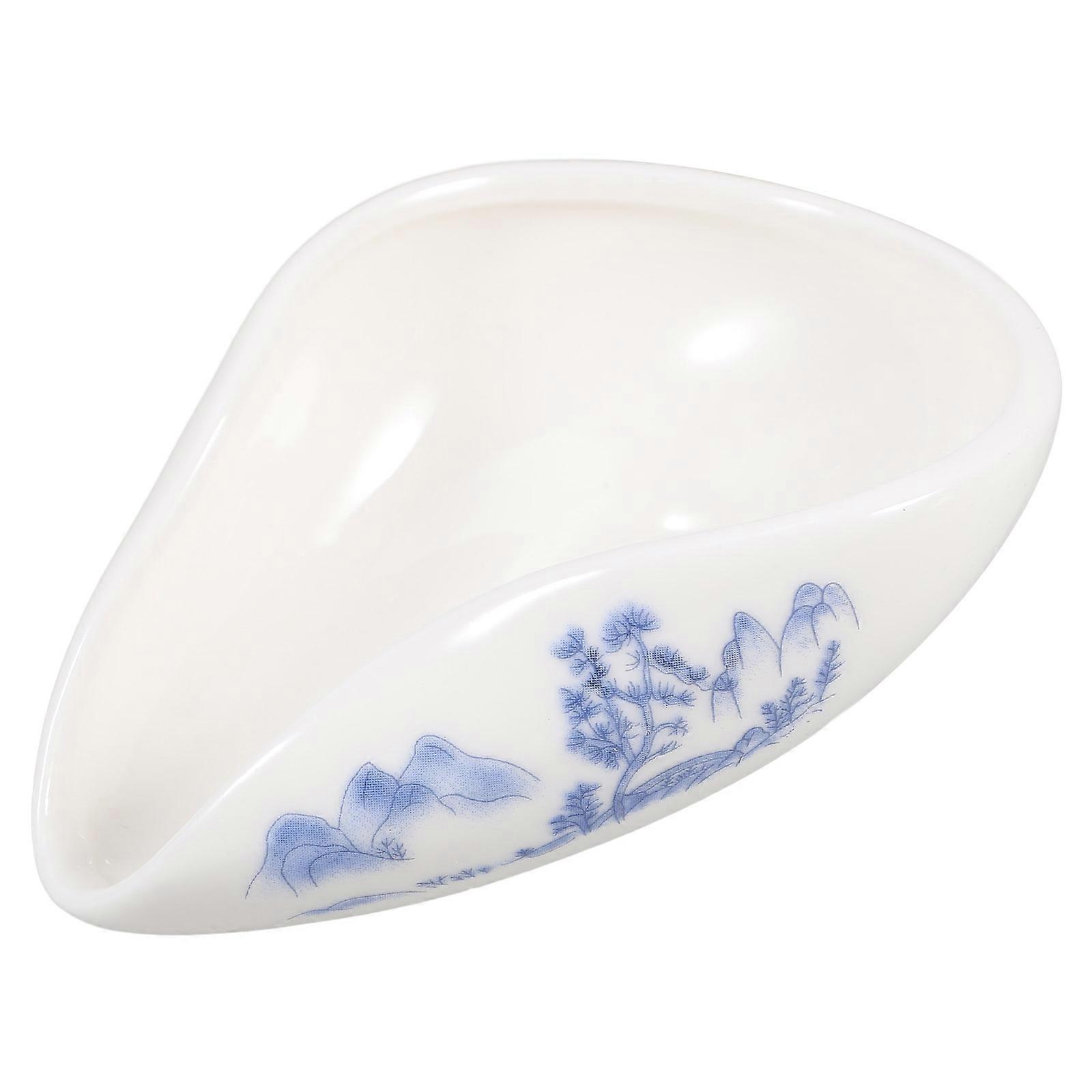 Coffee Dosing Cup Ceramic Teaspoon Practical Tea Delicate Tea Scoop Portable 10.10X7.70X4.00CM 1Pcs