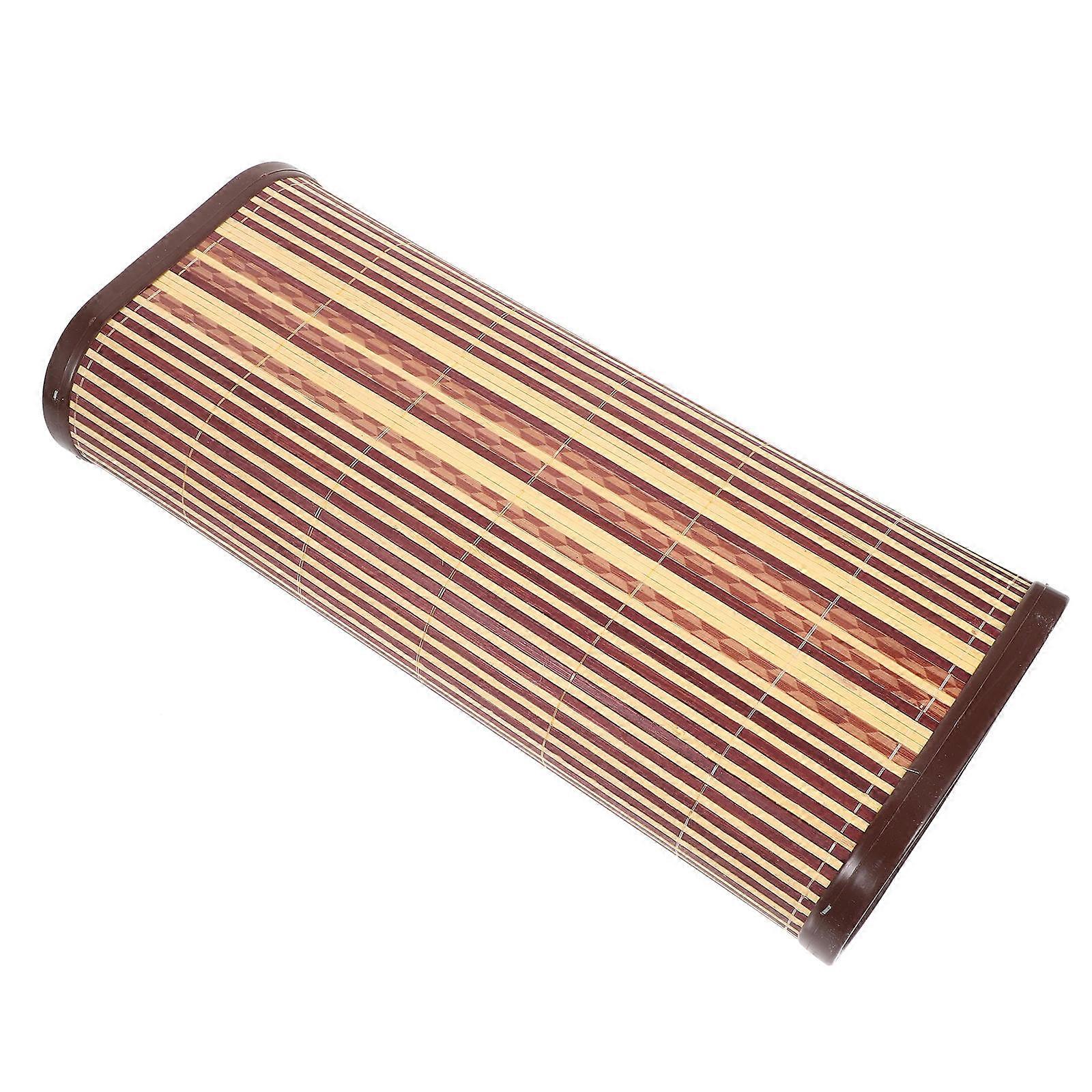 Sauna Headrest Cooling Neck Pillow Ergonomic Plastic Material 40x17cm 1Set