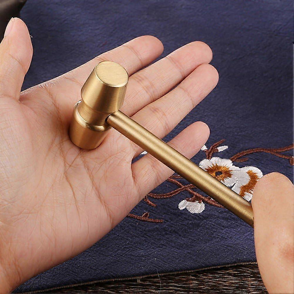 Stakee Mini Marteau En Laiton Pour Juge, Marteau, Accessoire De Marteau