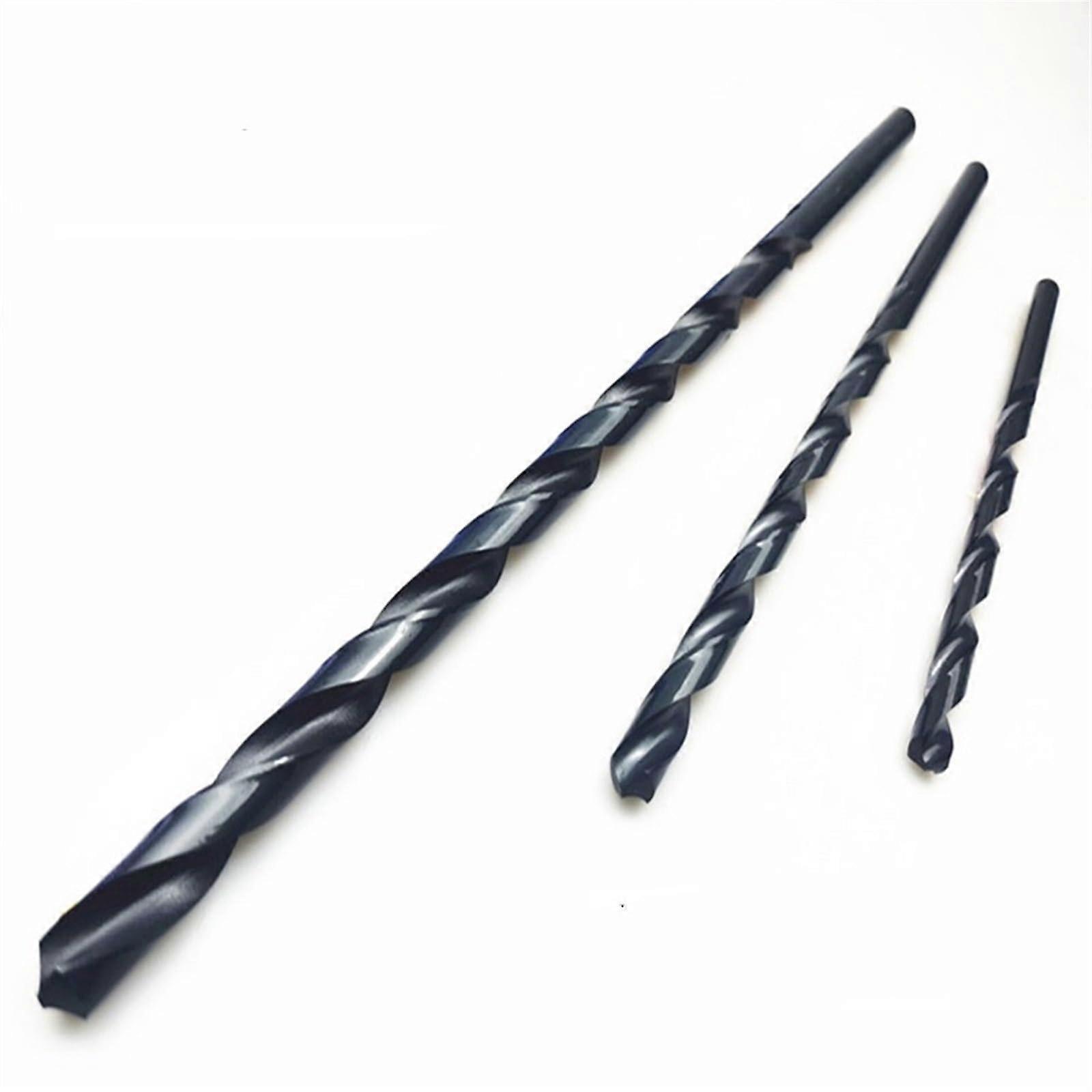 HSS M2 Twist Drill Bits 1.1x100mm, 20 Pcs, Black Oxide