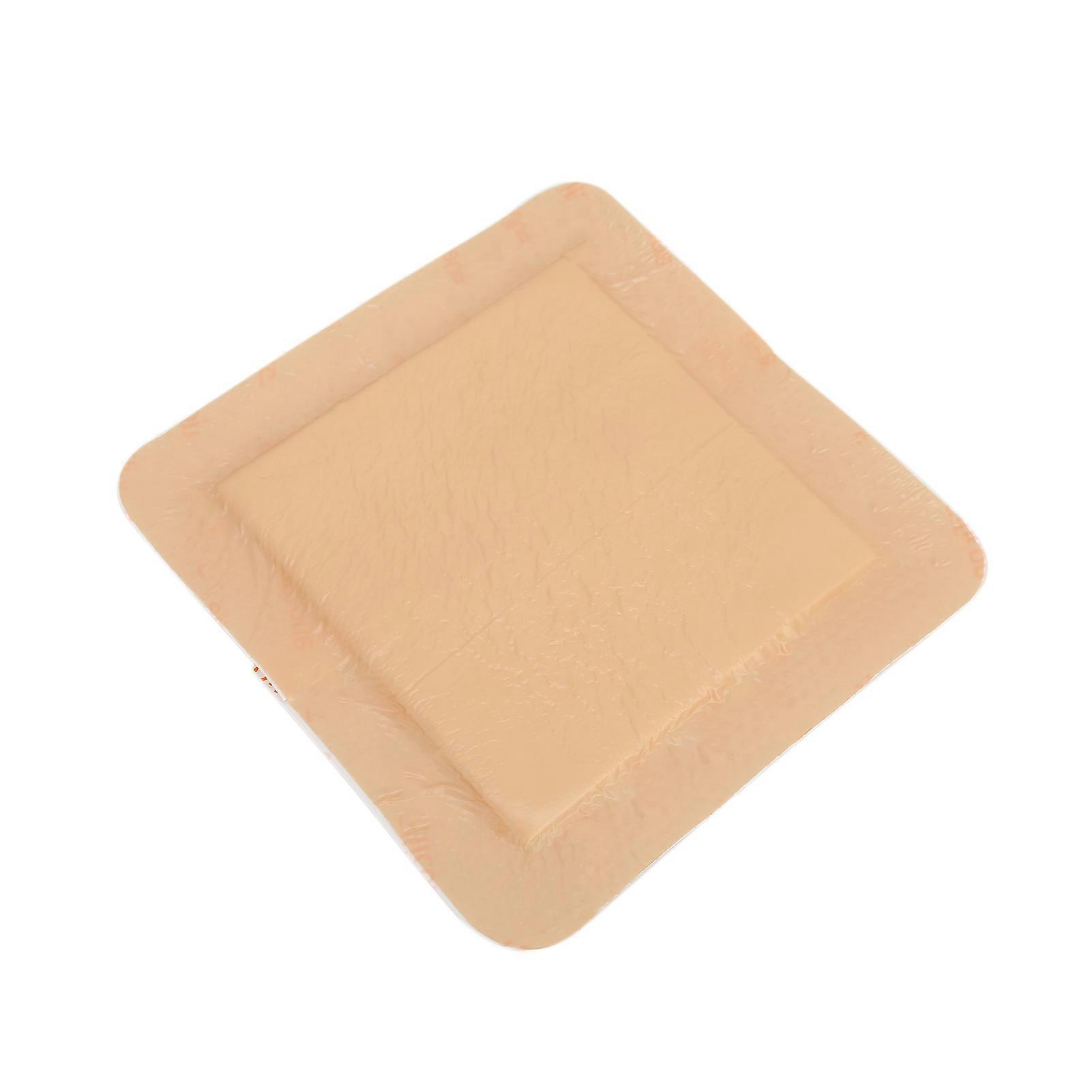 Sacrum Silicone Dressing Sacral Dressing Pad Bordered Adhesive for Bed Sore Emergency Care Fast Healing12.5 X 12.5cm/4.9 X 4.9in