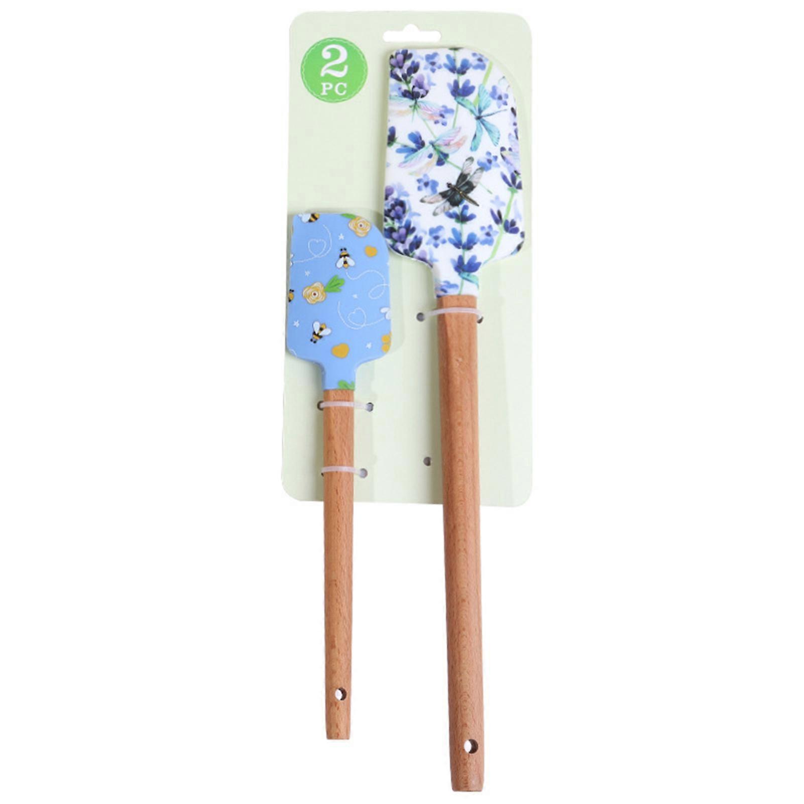 Non Stick Baking Silicone Spatulas Multi-purpose Cream Scraper for Kitchen Use