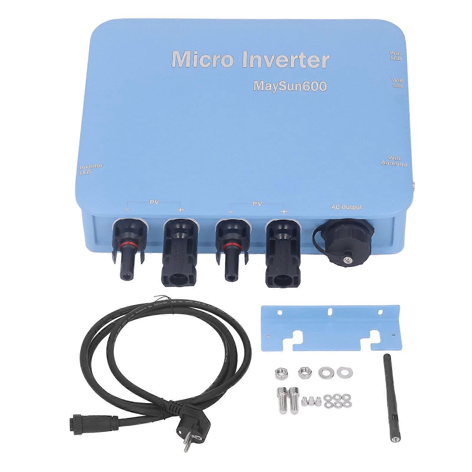 Micro Grid Connected Inverter Solar Panel DC to AC Wifi Controlled  Automatic Identification