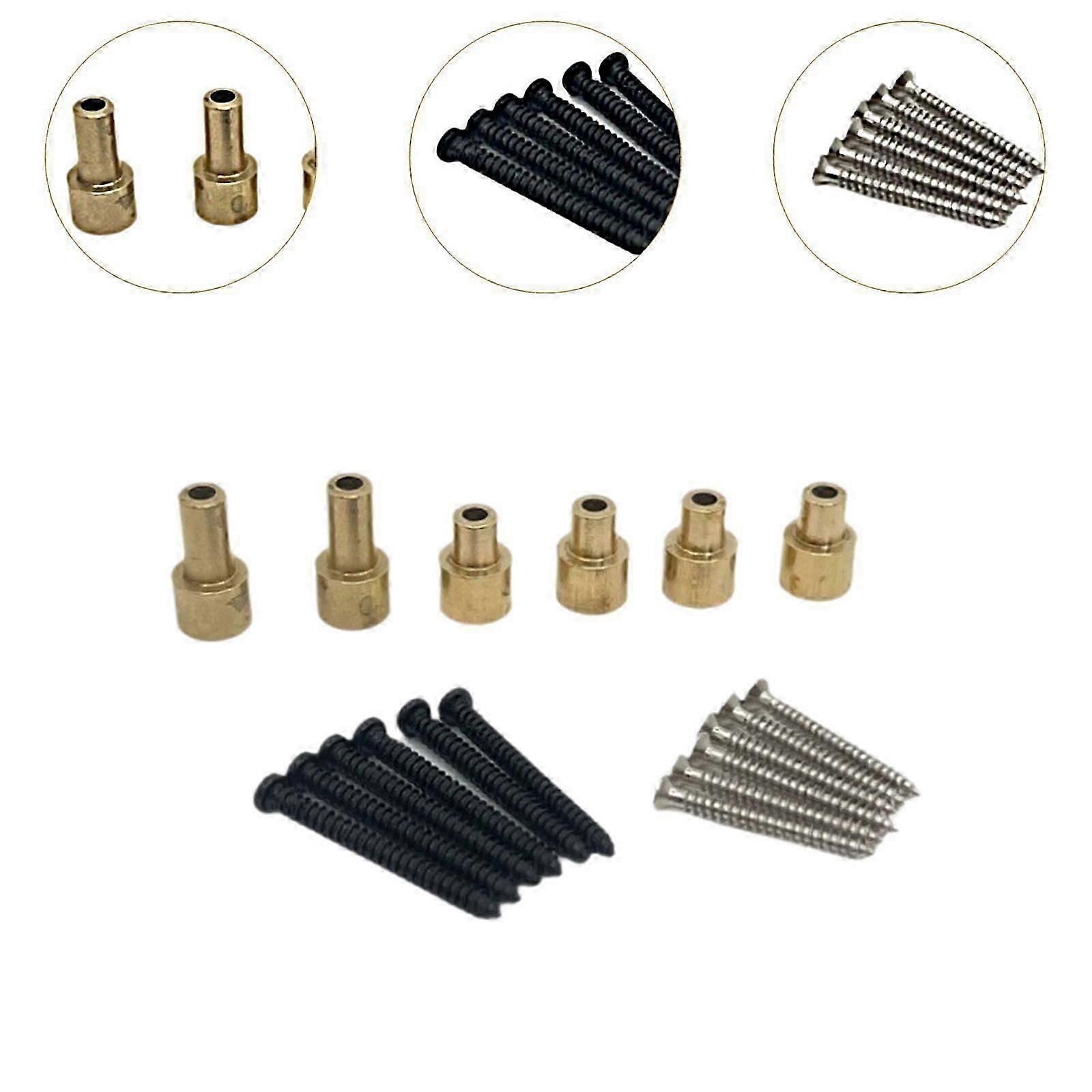 6Pcs RC Car Shell Heightening Column RC Model Vehicle Parts for MN82 1:12 RC