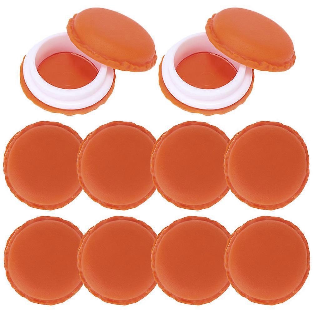 ポータブルトラベルジュエリーケースミニシックスタイル女性5x5x2.5cm旅行組織10個