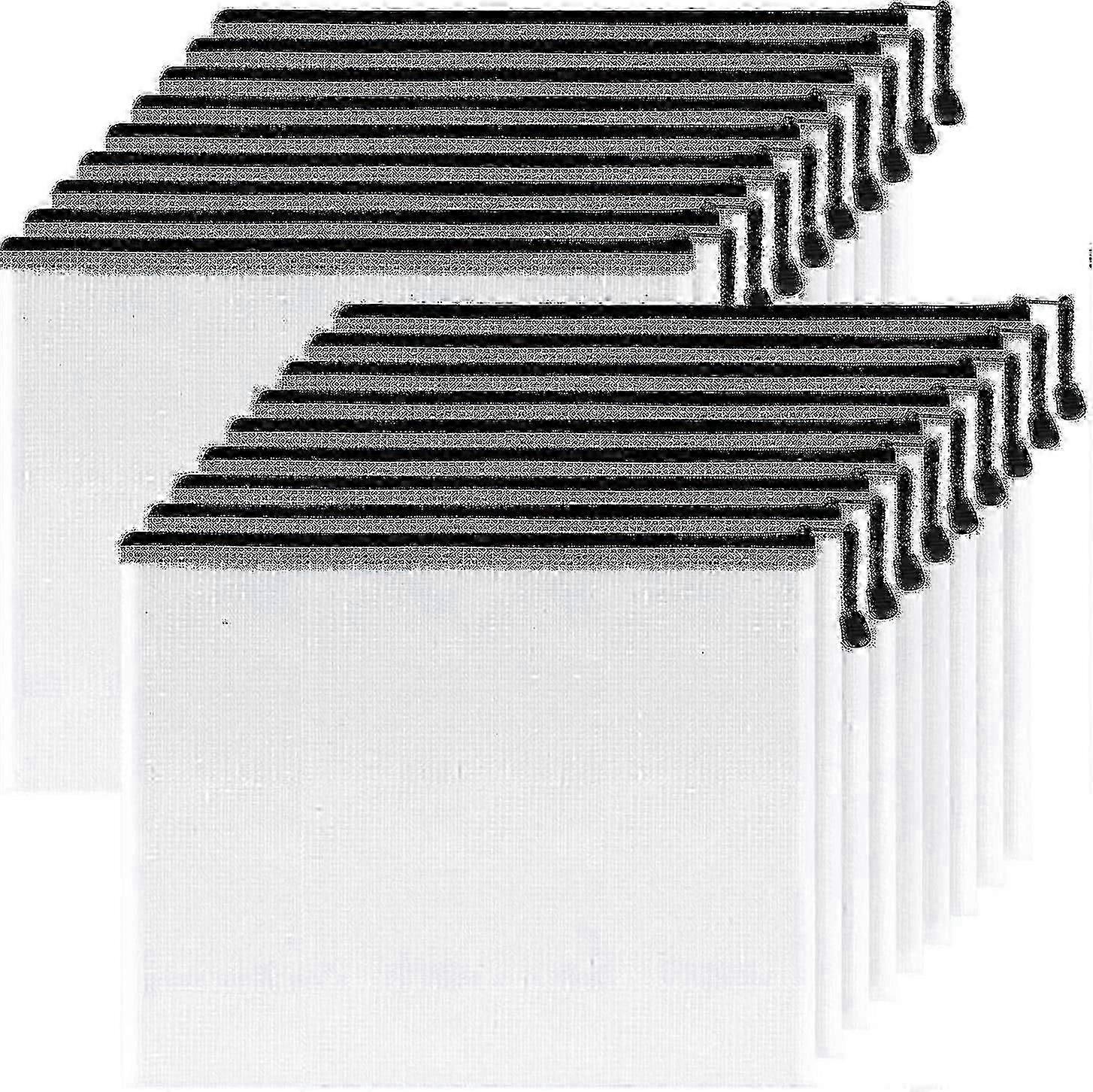 Mesh Pouch for Documents, Zipper File Organizer, Waterproof Storage Bag, Office School Supplies, Board Game Travel Case, Multi-Purpose Storage