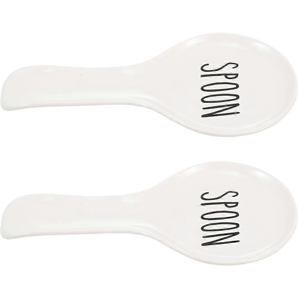 Spoon Holder For Kitchen Counter Teaspoon Holders Keeps Countertops Clean 2Pcs