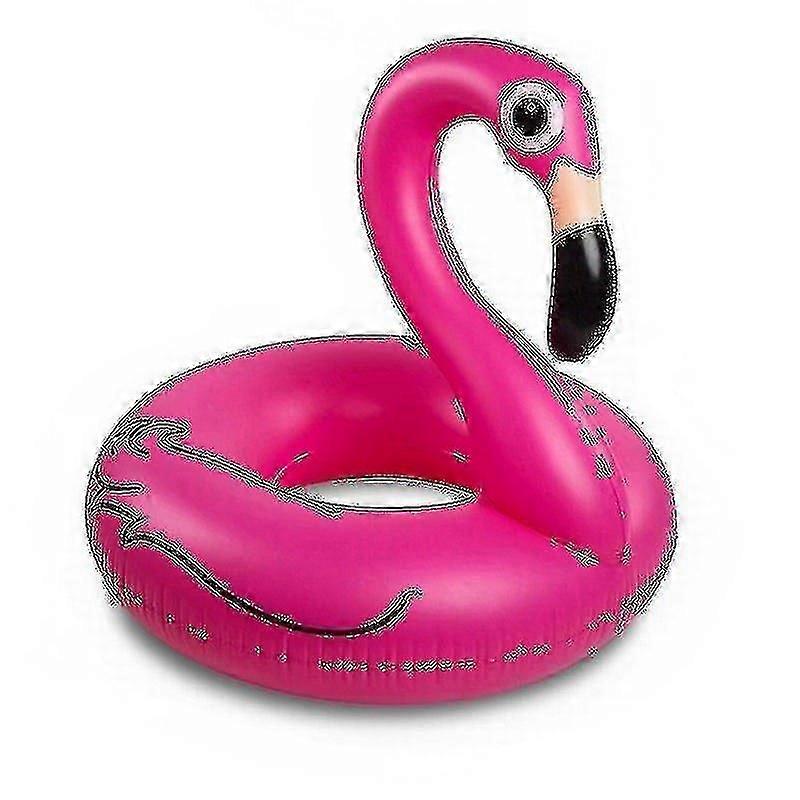 Chic Flamingo Swim Ring for Stylish Poolside Relaxation