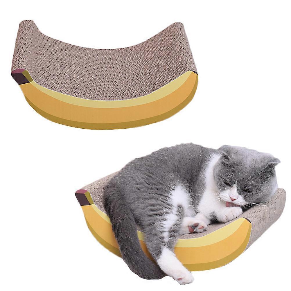 Cats Scratching Board Entertainment Protect Furniture Cat Kitten Toy Corrugated Paper 1Pack