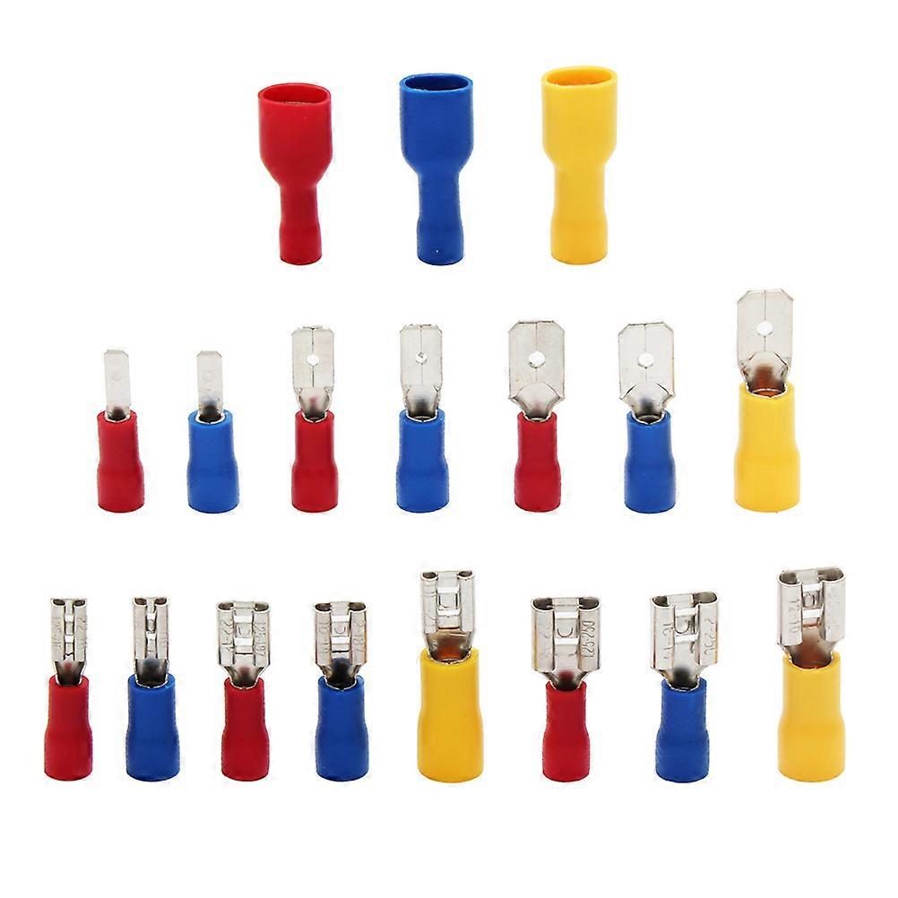 Assorted Color Crimp Terminal Connector Set for 900Pcs