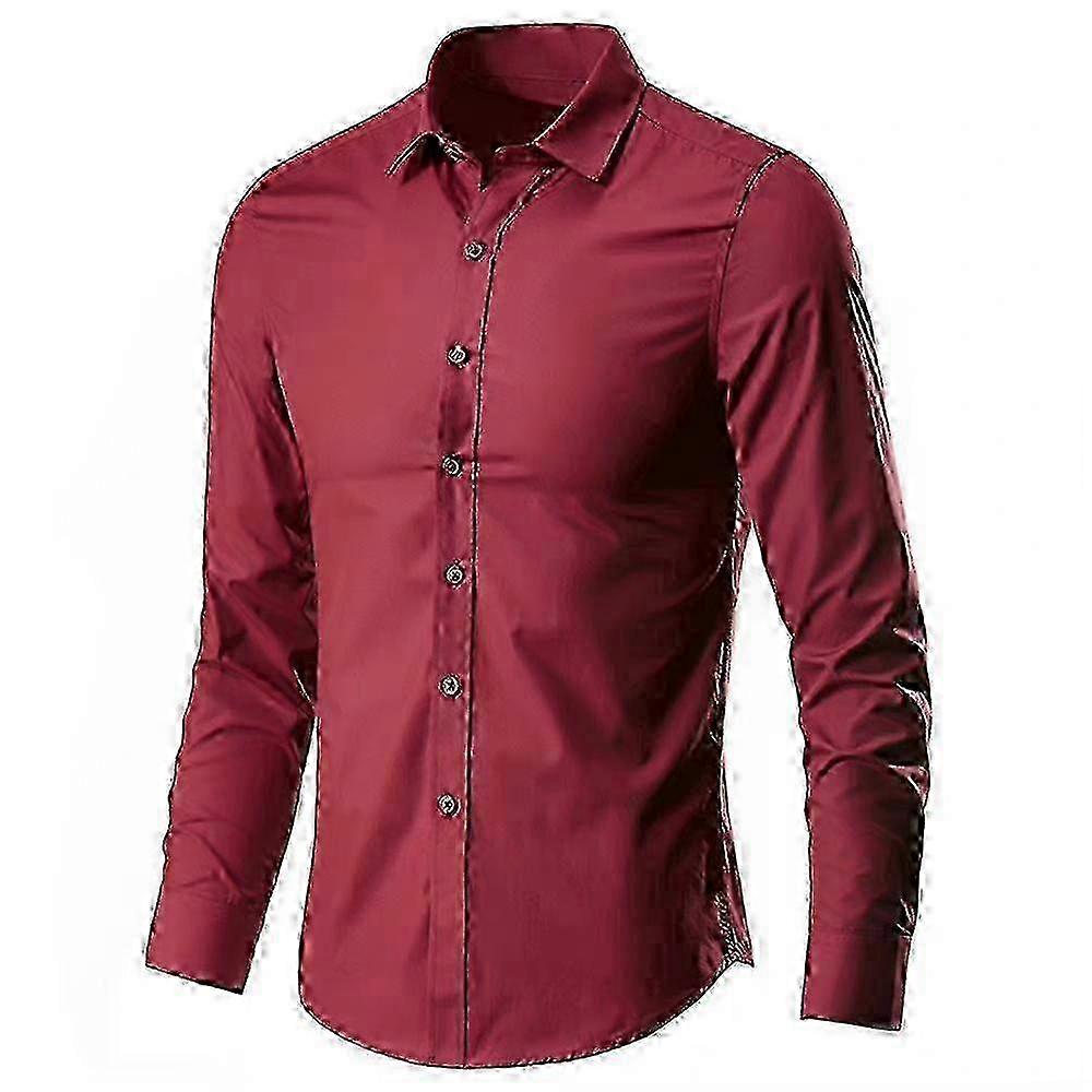 Camicia button down da uomo con maniche lunghe e look formale