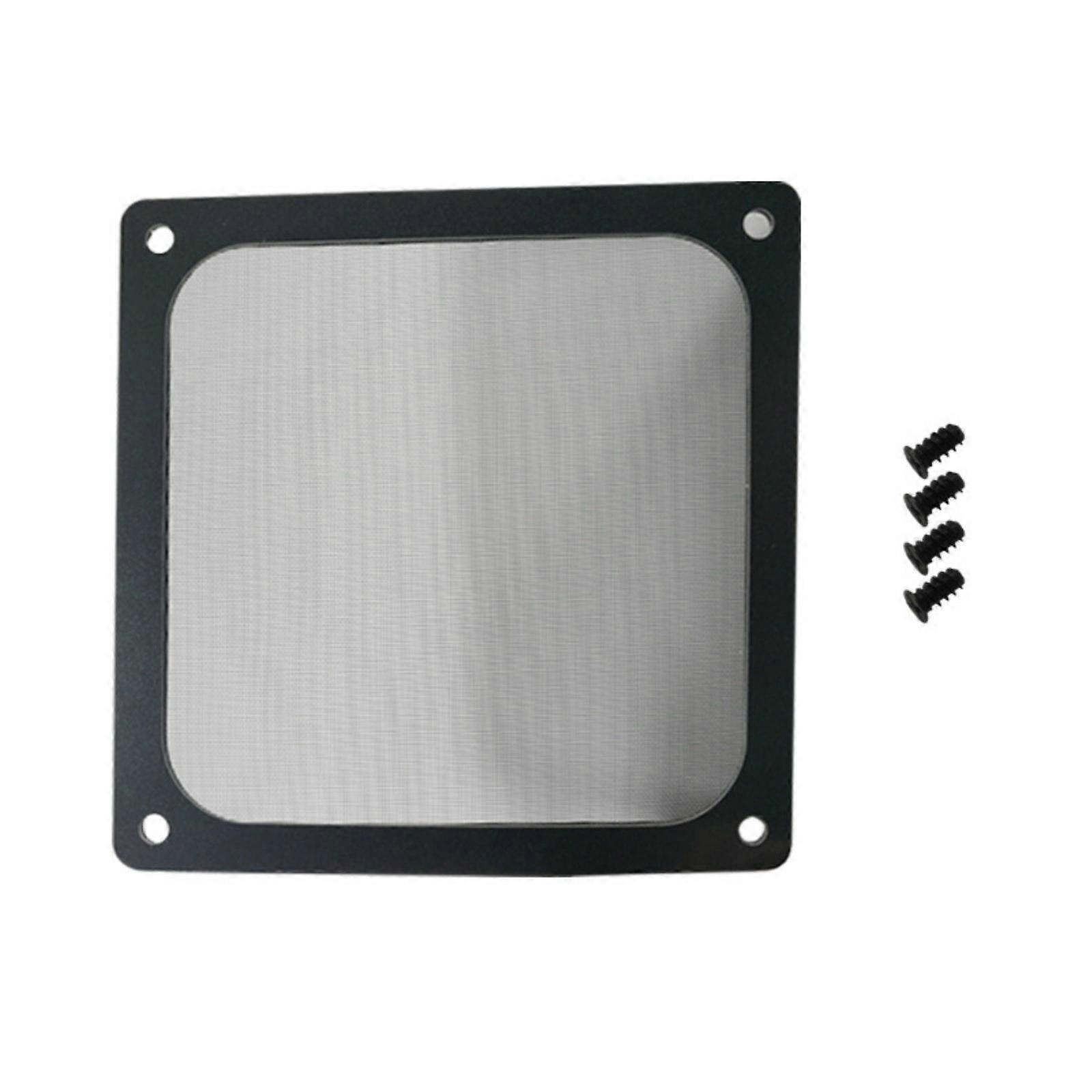 PC Case Dust Mesh Filter 8/9/12/14cm PVC Dustproof Magnetic Dust Filter Cover PC Mesh Grill Computer Cooling Fan Dust Multicolor