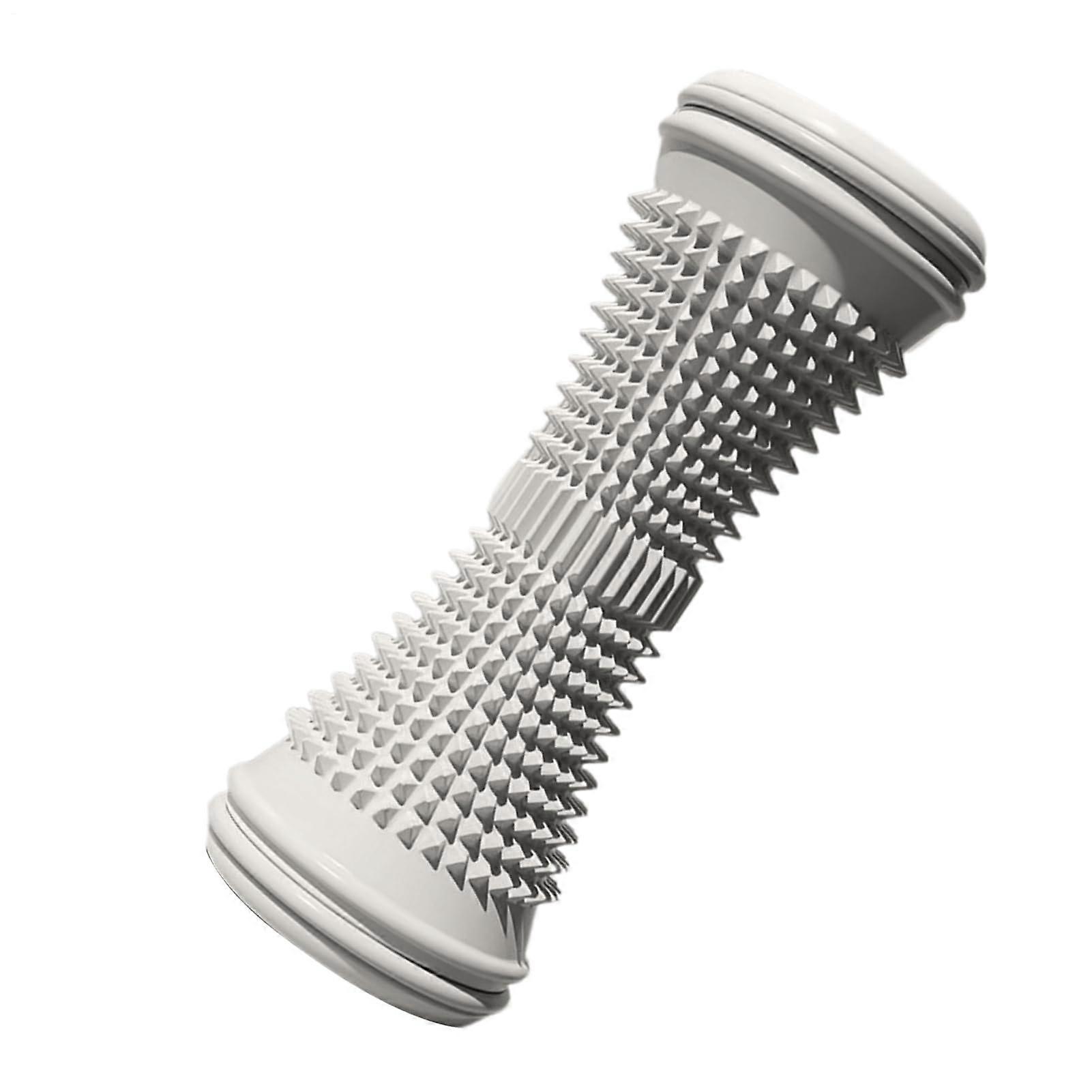 Foot Massager Roller Portable Yoga Stick Non-Slip Trigger Point Tool Deep-Tissue Relief Grey 6.89 x 2.76 x 2.76 Inches