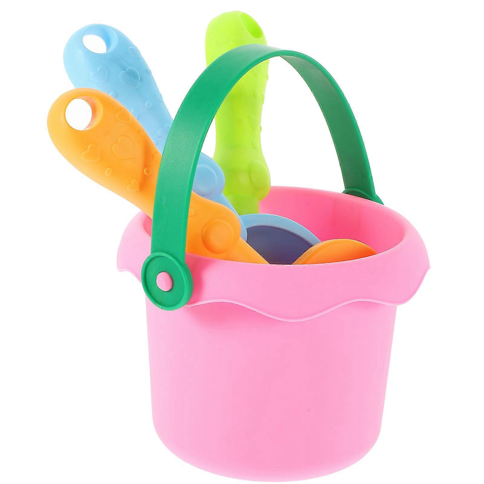 Cassia Kids Beach Toys Set with Portable and Sand Bucket for Creative Water Play Assorted