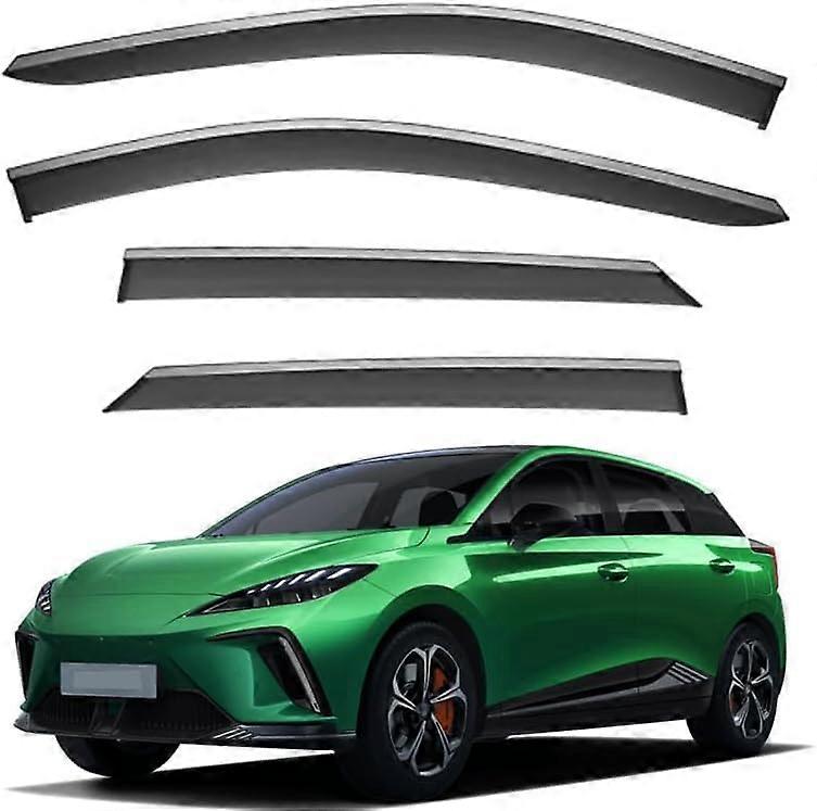 Auto Windabweiser for MG Mulan MK1-EH32 2022, Front and Rear Wind Deflectors, Durable Sun and Rain Protection Accessories