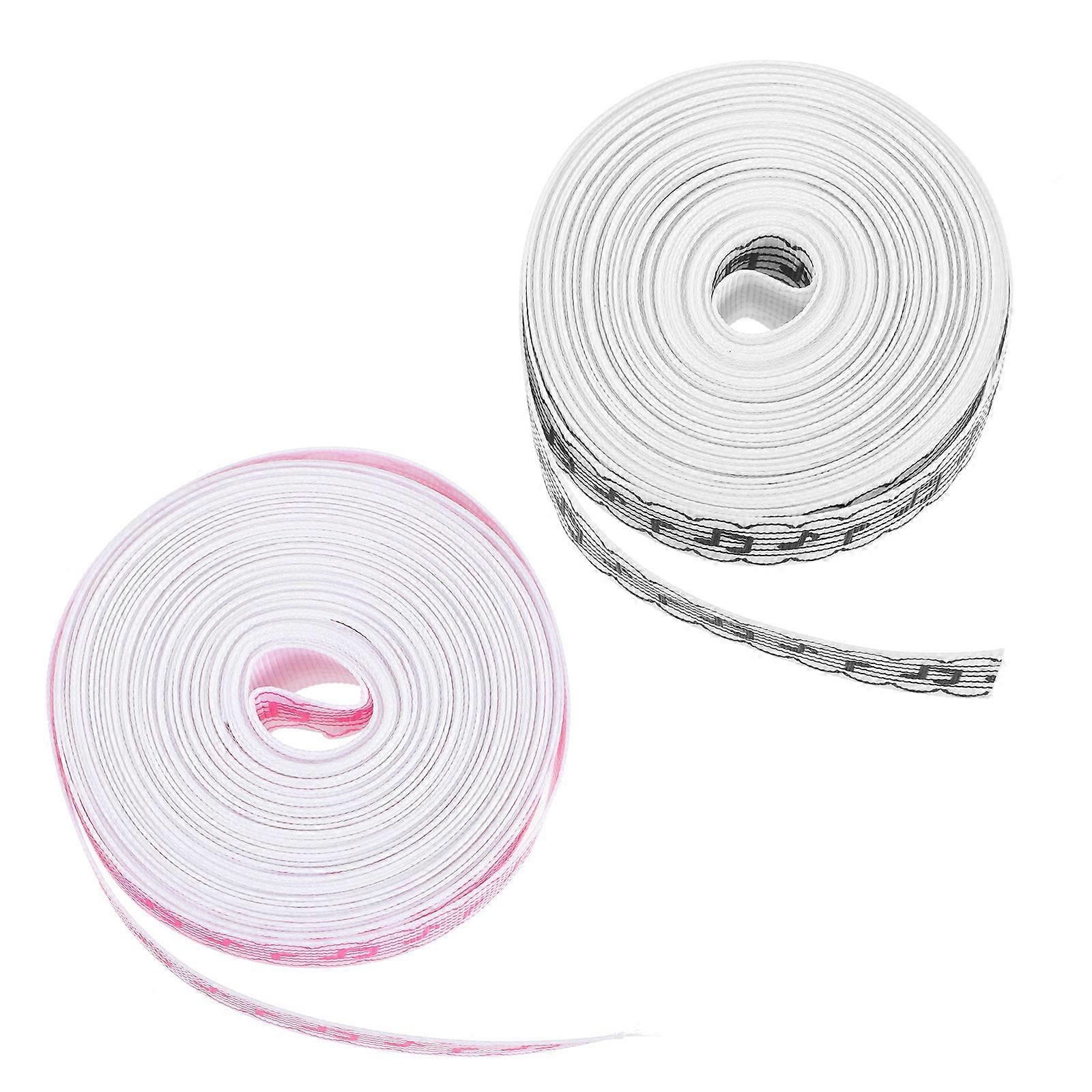 Festival Craft Ribbon Gift Wrapping Multi Function Assorted Color 900x2.5cm 2 Rolls