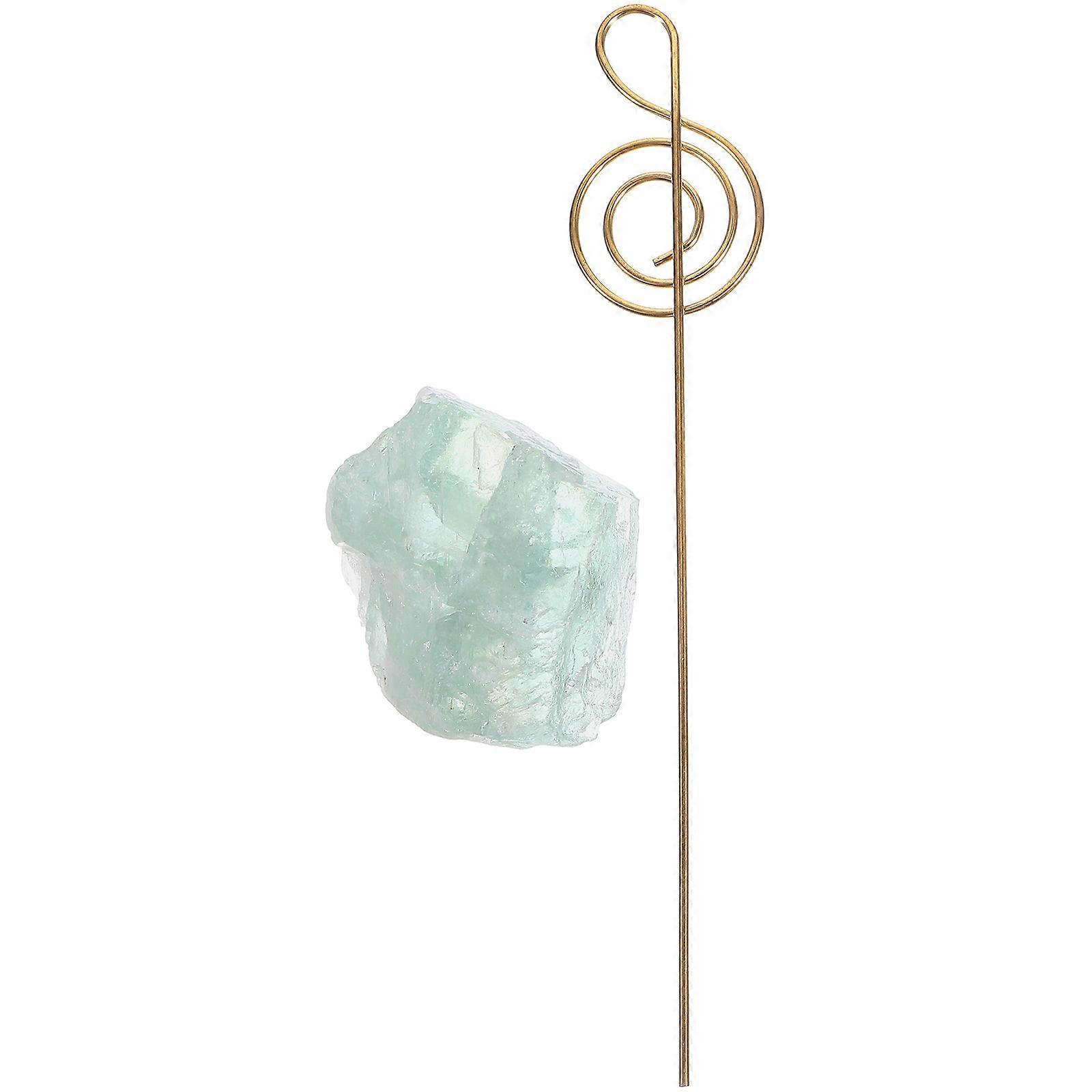 Irregular Natural Stone Table Number Holder For Office Use And Home Decor In Assorted Color 1Pcs