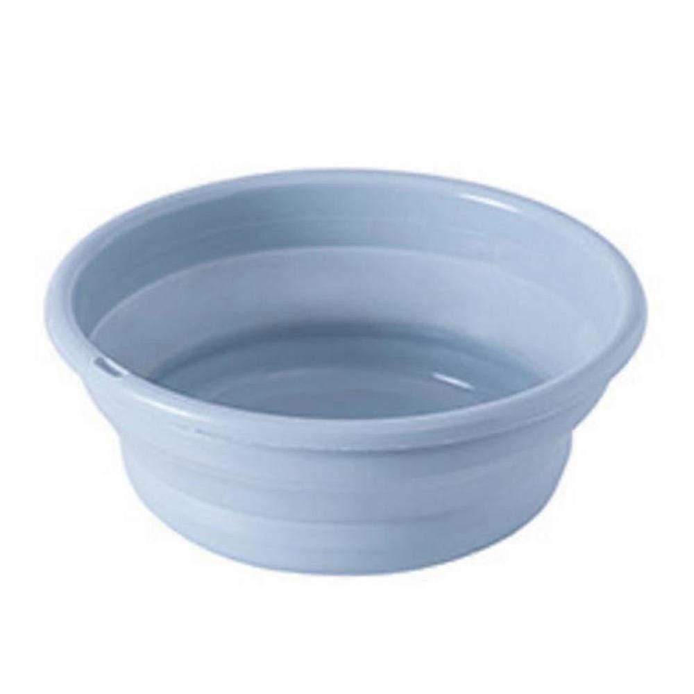 Klappwaschbecken Portable Folding Bucket for Outdoor Activities, Camping, Fishing, Car Washing, Green Plastic Wash Basin