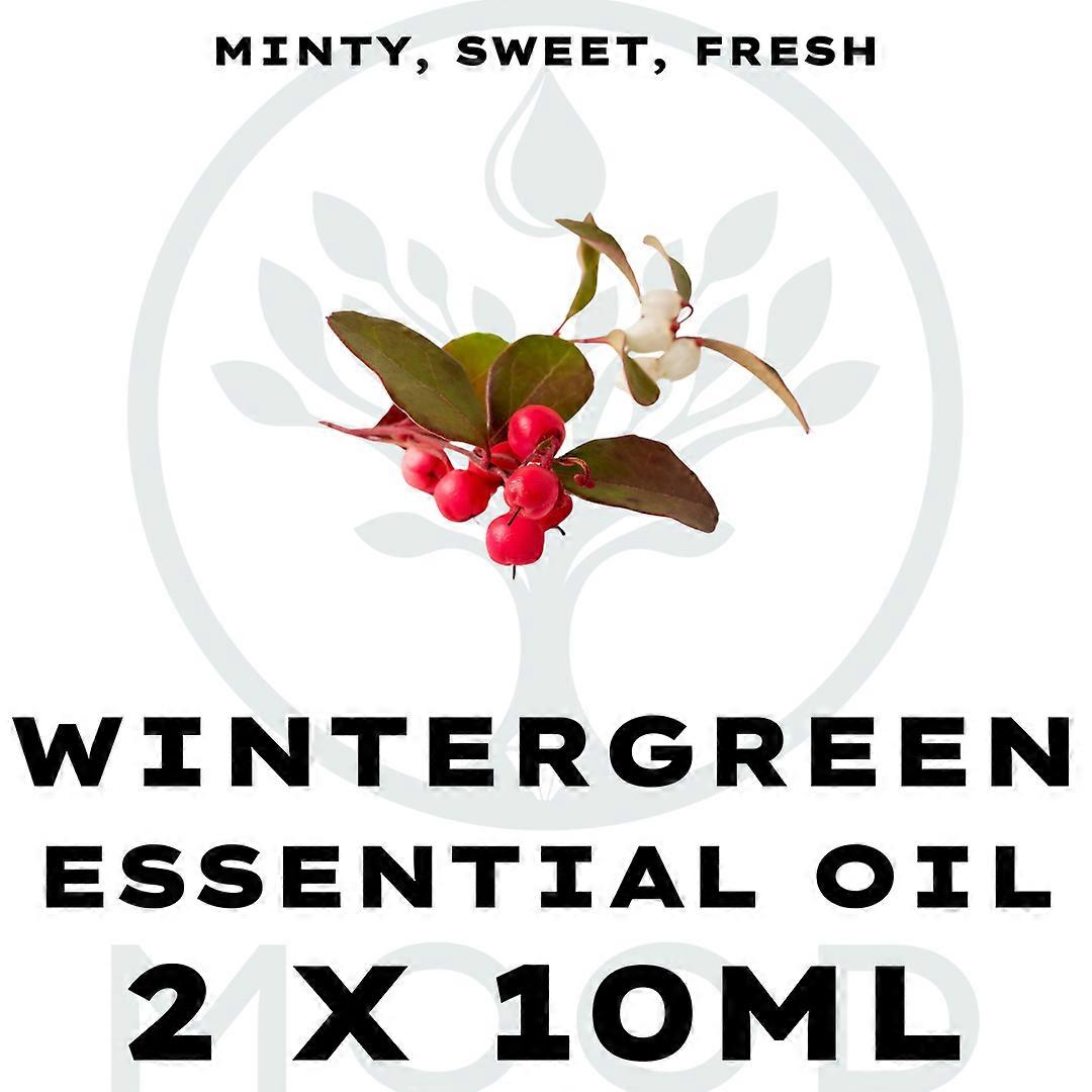 Wintergreen Essential Oil 2 X 10ml Twin Pack