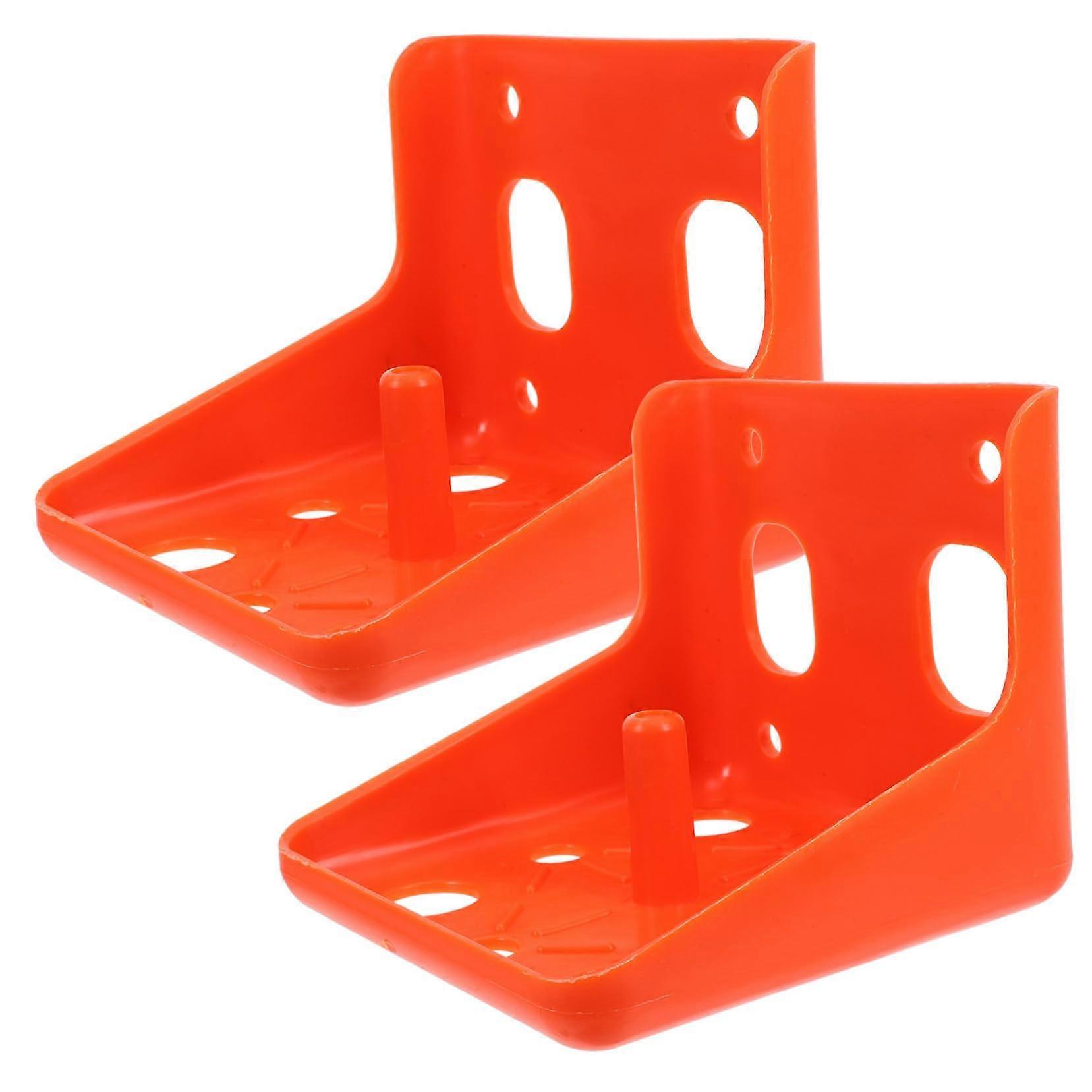 2 Pieces Salt Block Holder for Sheep, Robust PE Livestock Feeder for Cattle and Sheep, Thickened Feeding Box for Pet Stores