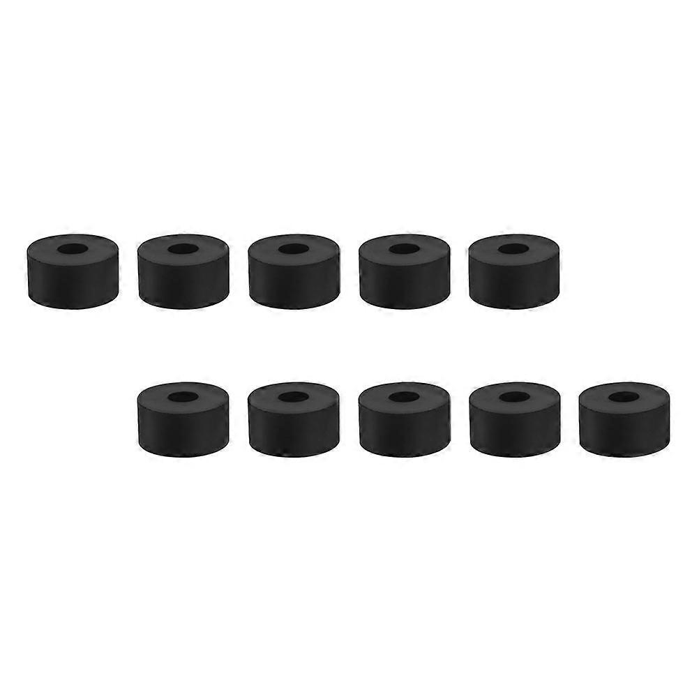16pcs Shockproof Round Flower Pot Risers, Multi Purpose Rubber Feet for Table Balancing & Floor Protection