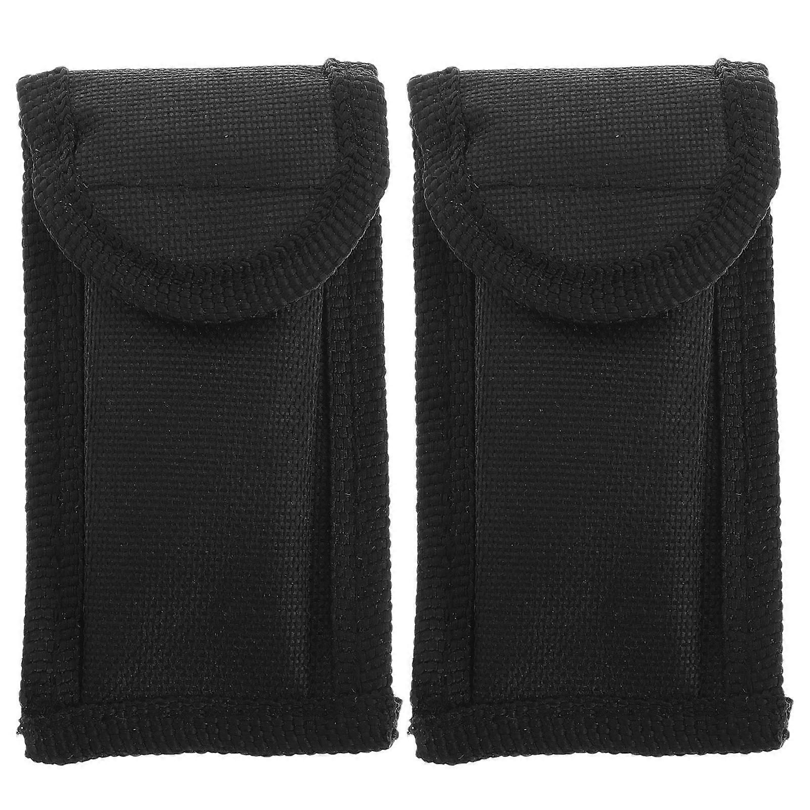 Here's a refined and professional product description based on your input:
**2pcs Compact Nylon Waist Bag Organizer – Lightweight Storage
