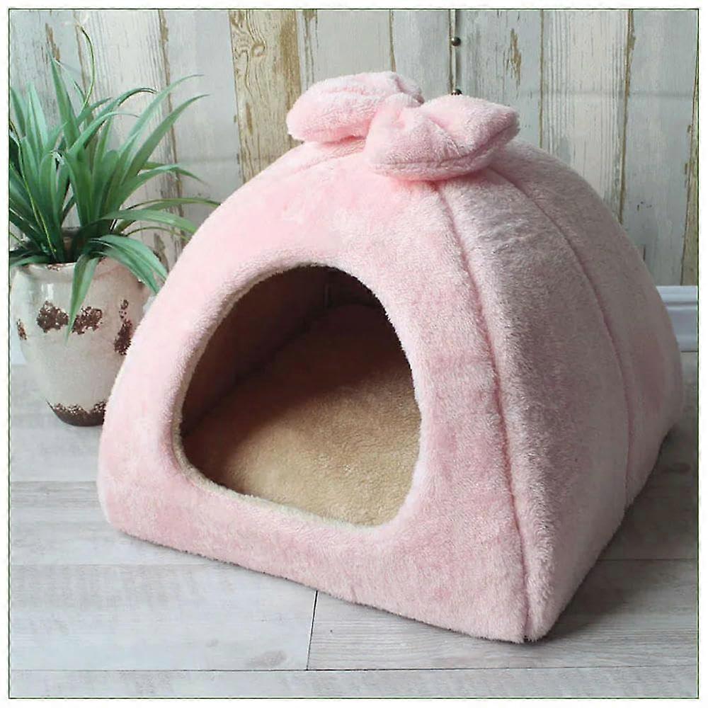 Winter Warm Pet Dog House Cat Bed Mat Removable Kennel Nest Pet Basket Soft Comfortable Kitten Sleeping Pet Nest Cat Product 4 M