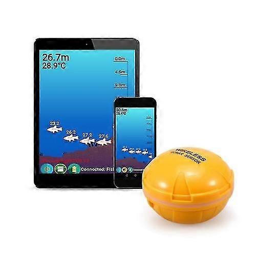 2025 Portable 36M/118ft Depth Wireless Remote Fish Finder