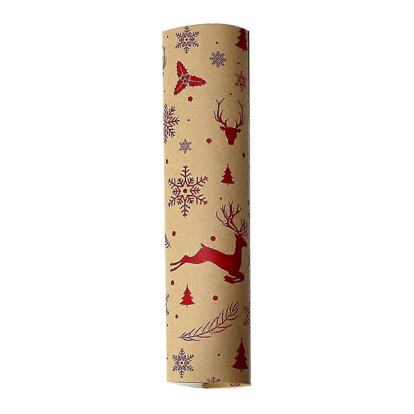 2025 Kraft Paper Roll Gift Packaging