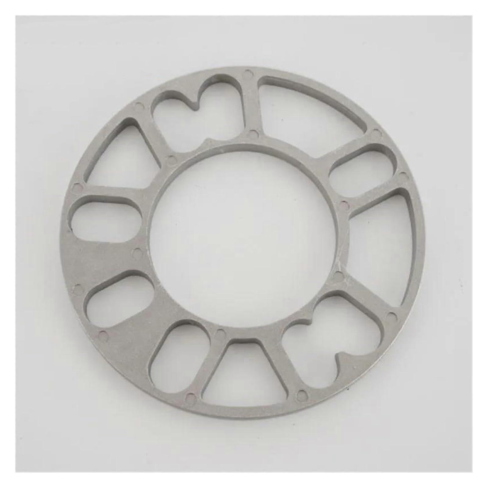 Auto Wheel Spacers 1/2/4PCS 3/5/8/10mm Universal For 4x100 4x108 4x114.3 5x100 5x114.3 5x120 (1PCS 5mm)