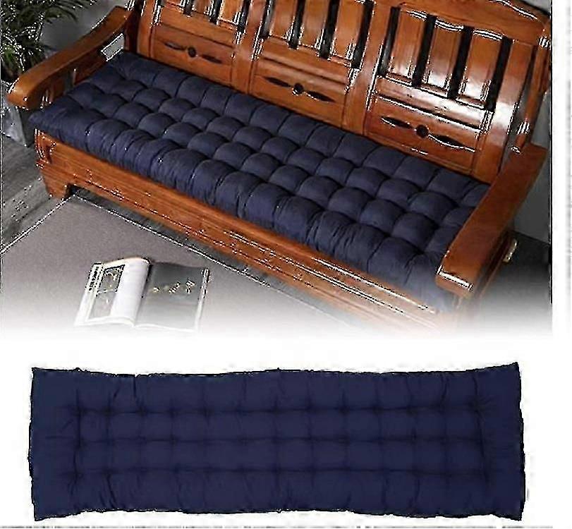 ブルーソファクッション48x160cm - 3人掛け家具用の柔らかく快適なパッド