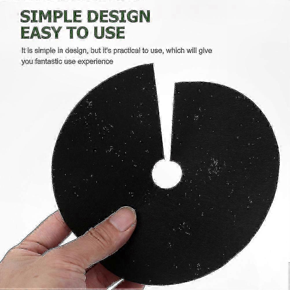 40-Pack Mulch Rings for Tree Protection, Landscaping Mats with Tree Guards