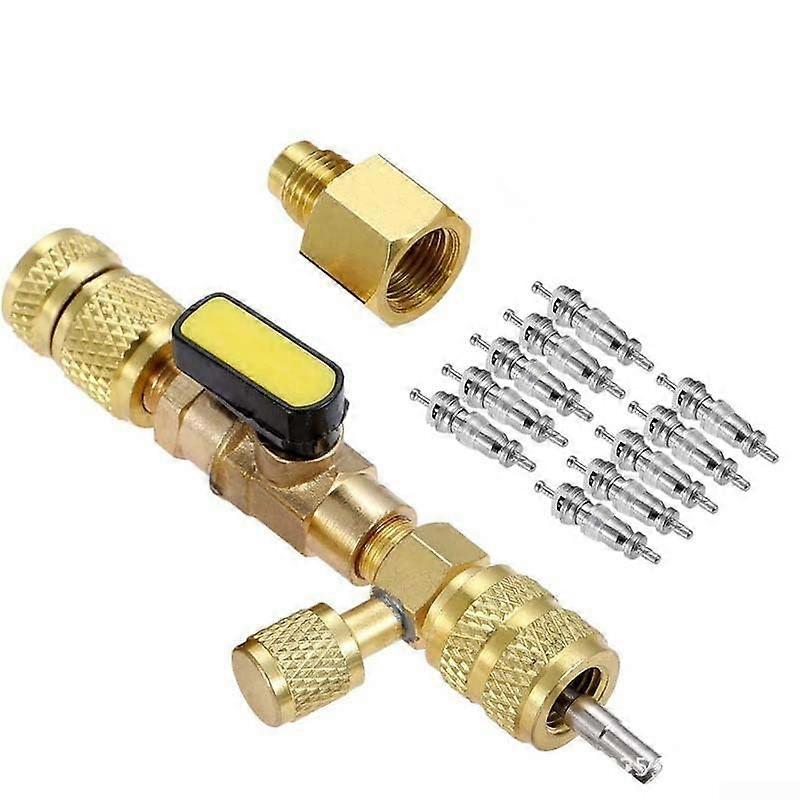 Dual-Size Compatible Valve Core Remover Tool For HVAC Repair - Model B