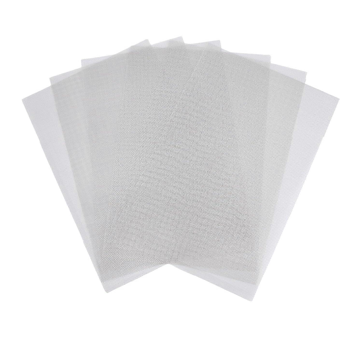 Sieve metal - 6 pieces - 30 x 21 cm - Insect net - 20 mesh - Fine mesh - Metal mesh - Insect mesh - Mouse mesh - Silver - Stainless steel - For cages