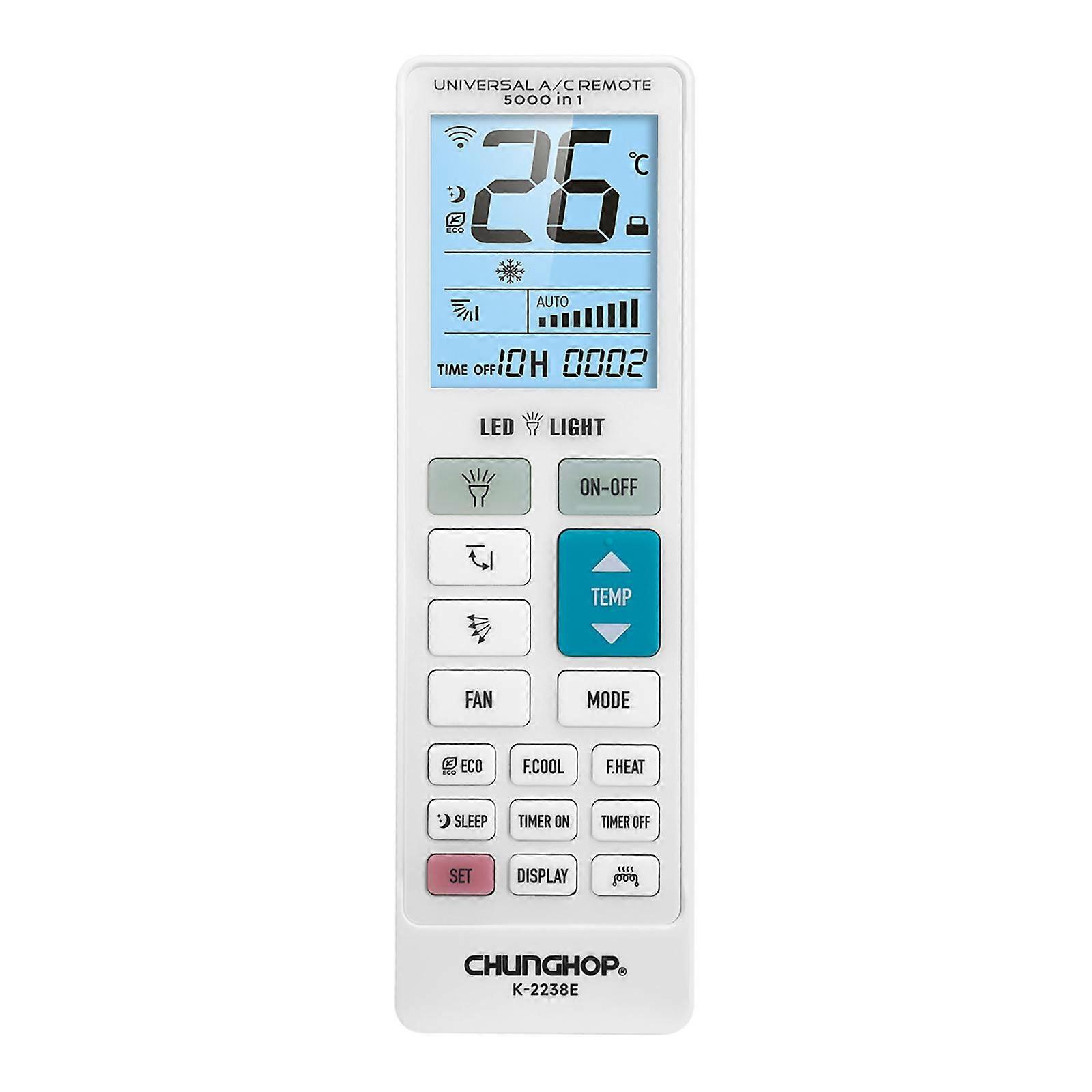 K-2238E Universal Air Conditioner Remote Control K-2238E
