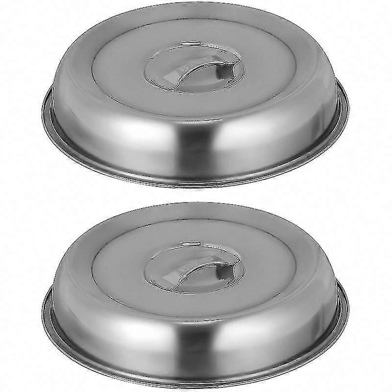 2pcs Round Dish Cover for Food Storage