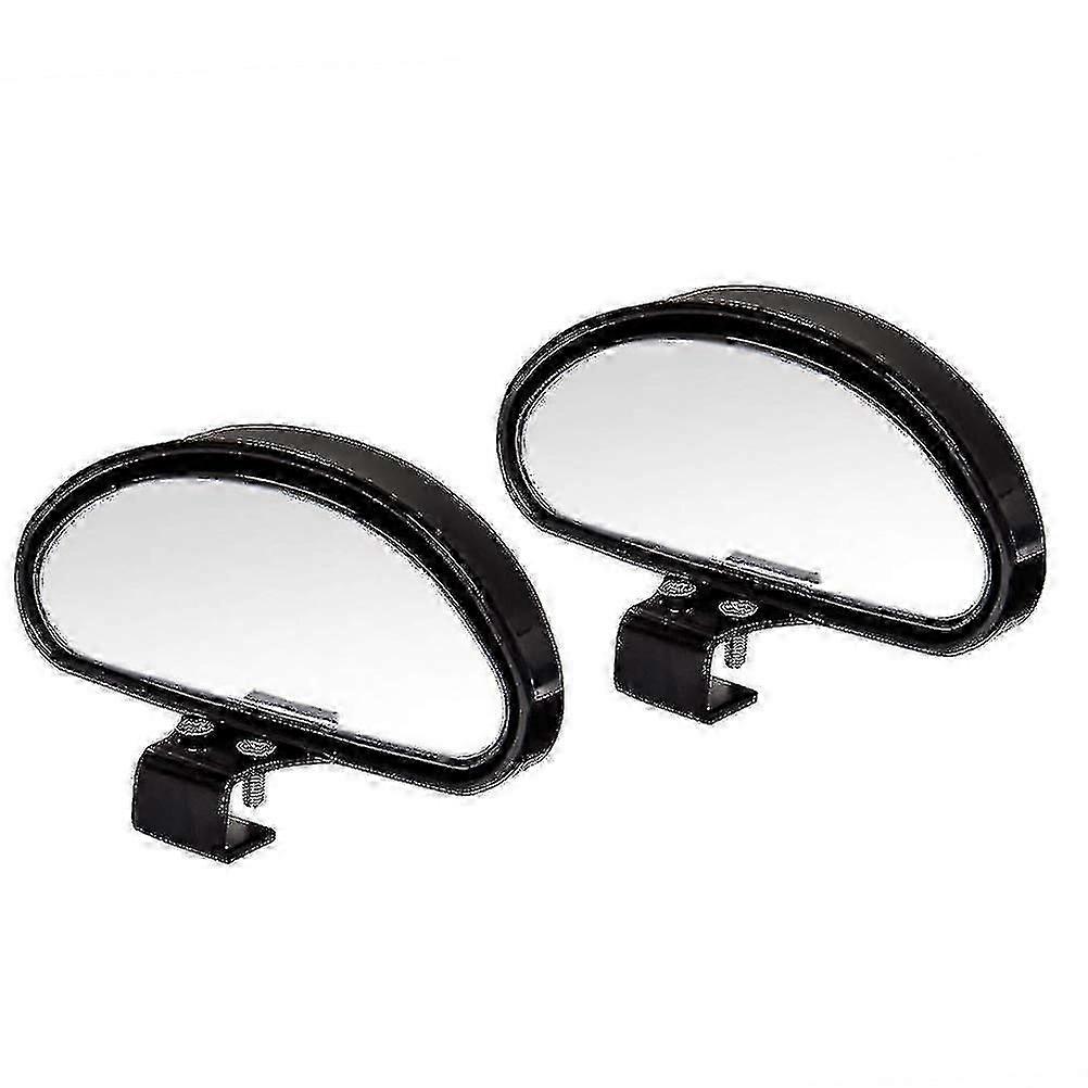 2Pcs Wide Angle Adjustable Blind Spot Mirrors