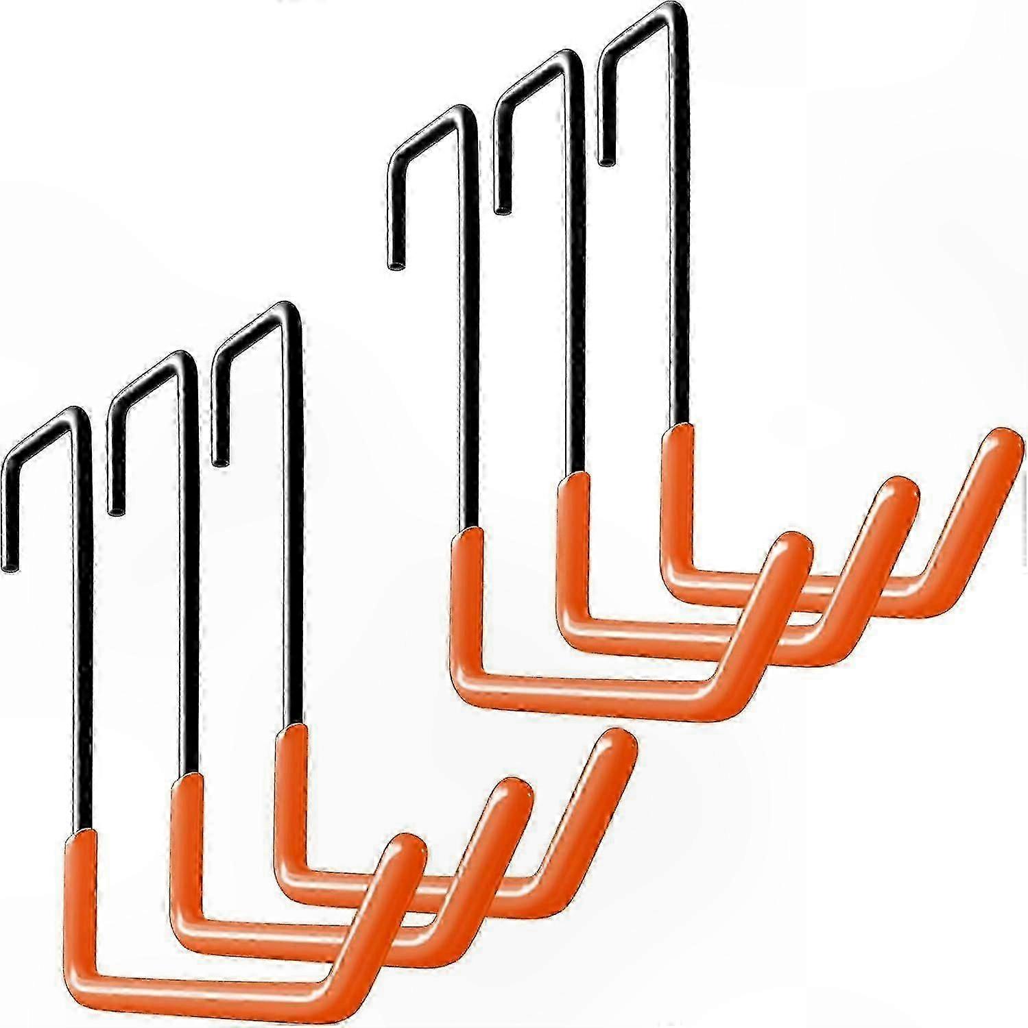 Non-Slip Heavy Duty S-Hooks for Garage Storage, Ladder and Bike Hanging Solutions