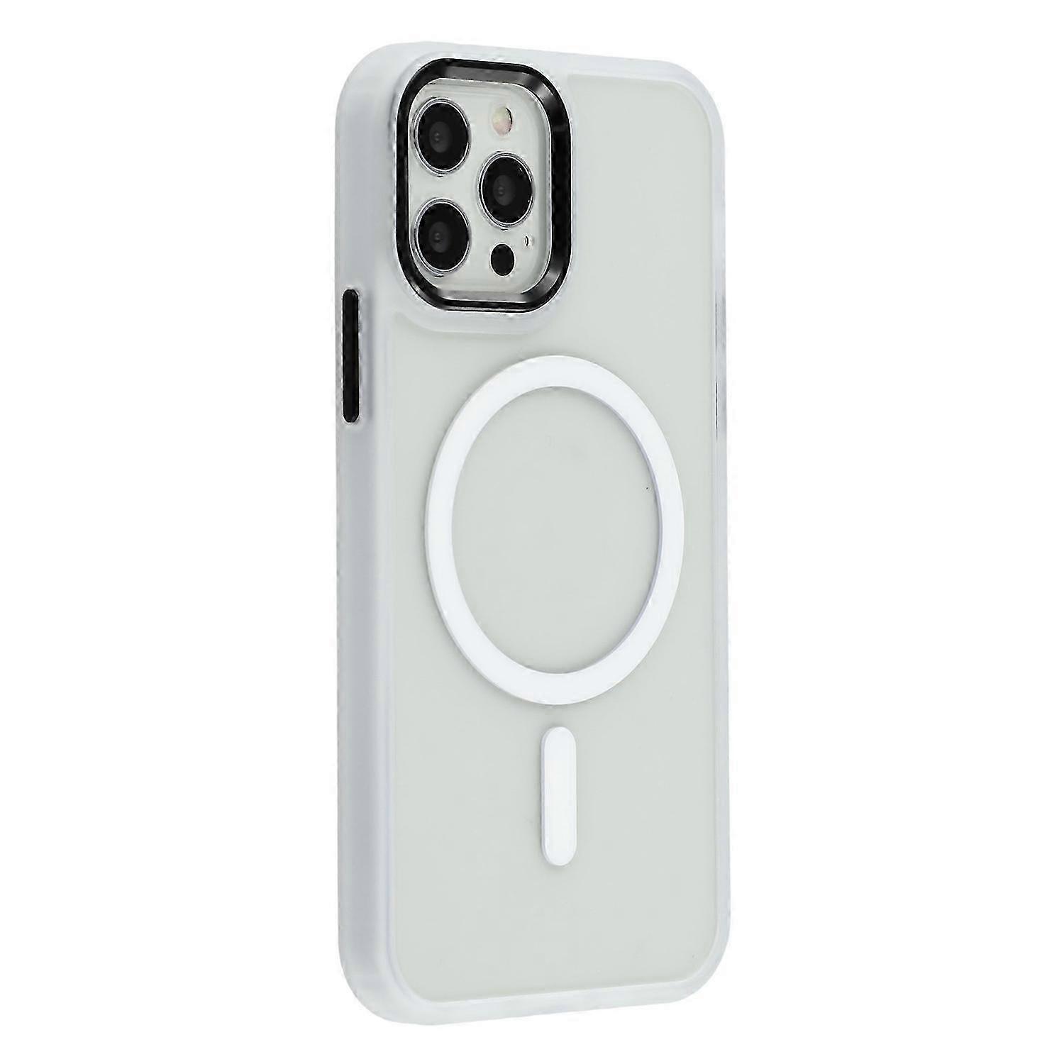 Compatible with iPhone 12 Pro Max Case Compatible with MagSafe Anti-Drop TPU PC Phone Cover