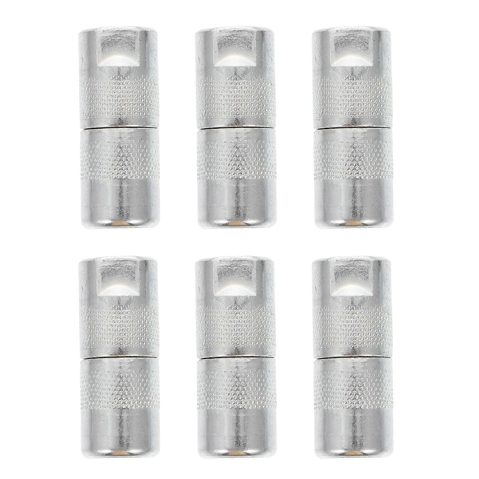 6Pcs Grease Replacement Coupler Useful Grease Nozzle Grease Sprayer Accessories