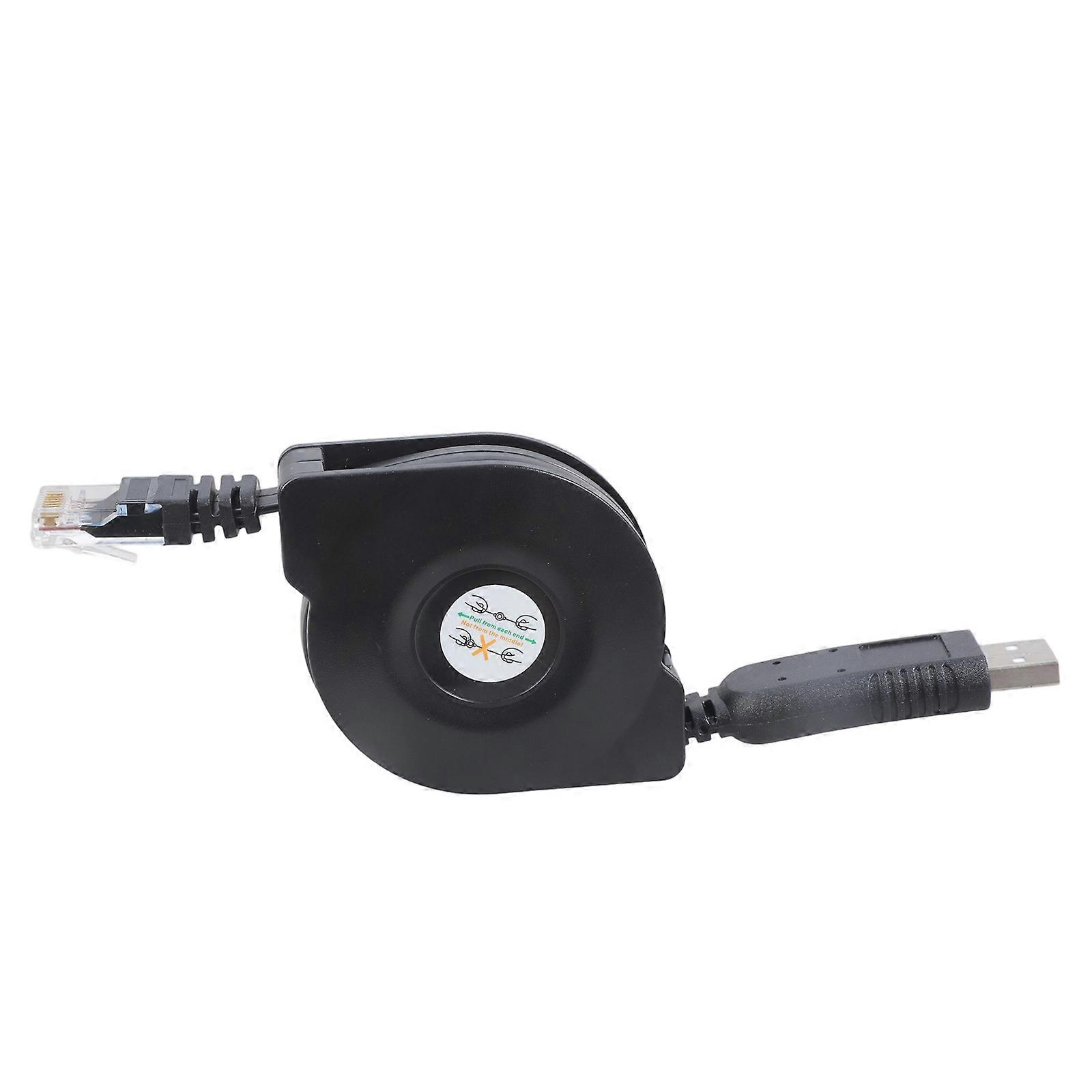 USB to RJ45 Console Cable Serial Adapter USB RJ45 8P8C Converter USB Console Cable Replacement for Networking Device Multicolor