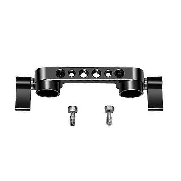 1 pc 15mm Double Rod Clamp with 1/4'' Threads for 15mm Rail