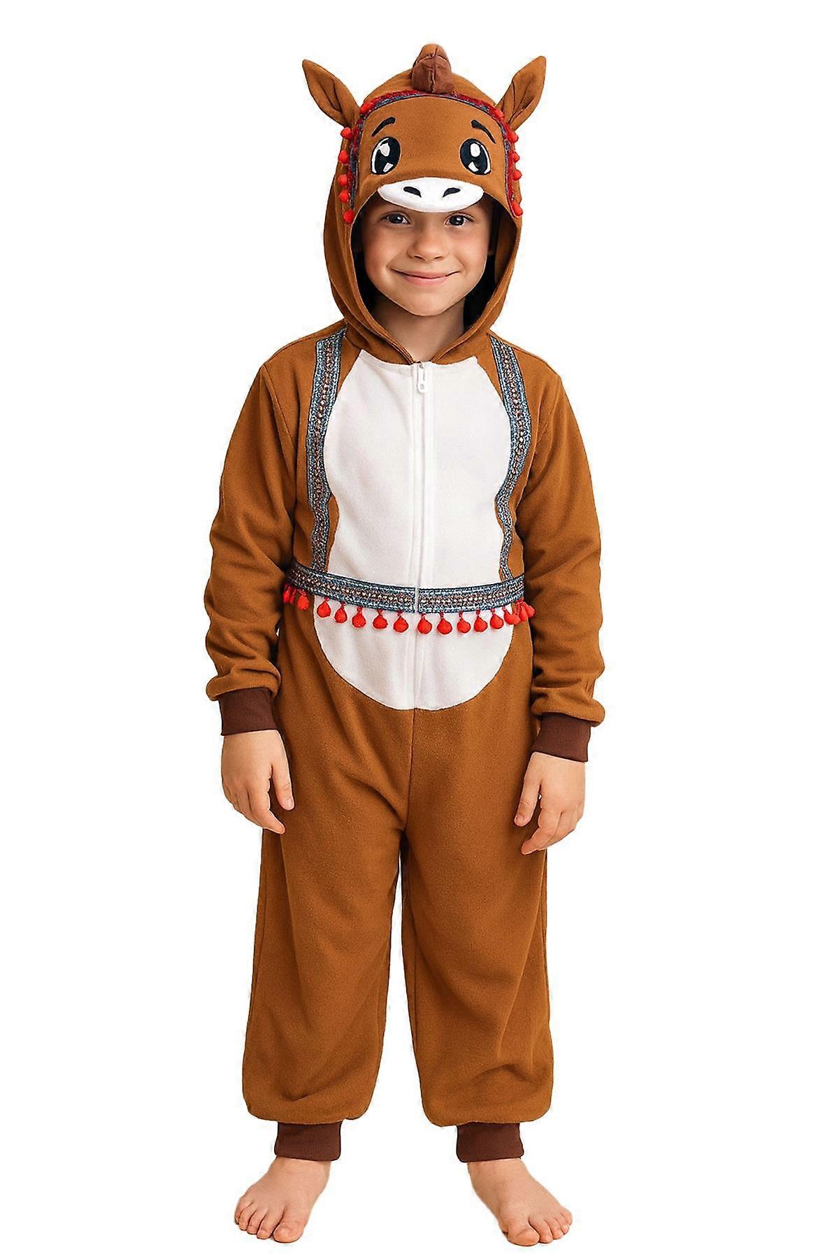 Kids Girl Boys Xmas Nativity Camel Costume School Play Camel Fancy Dress Costume